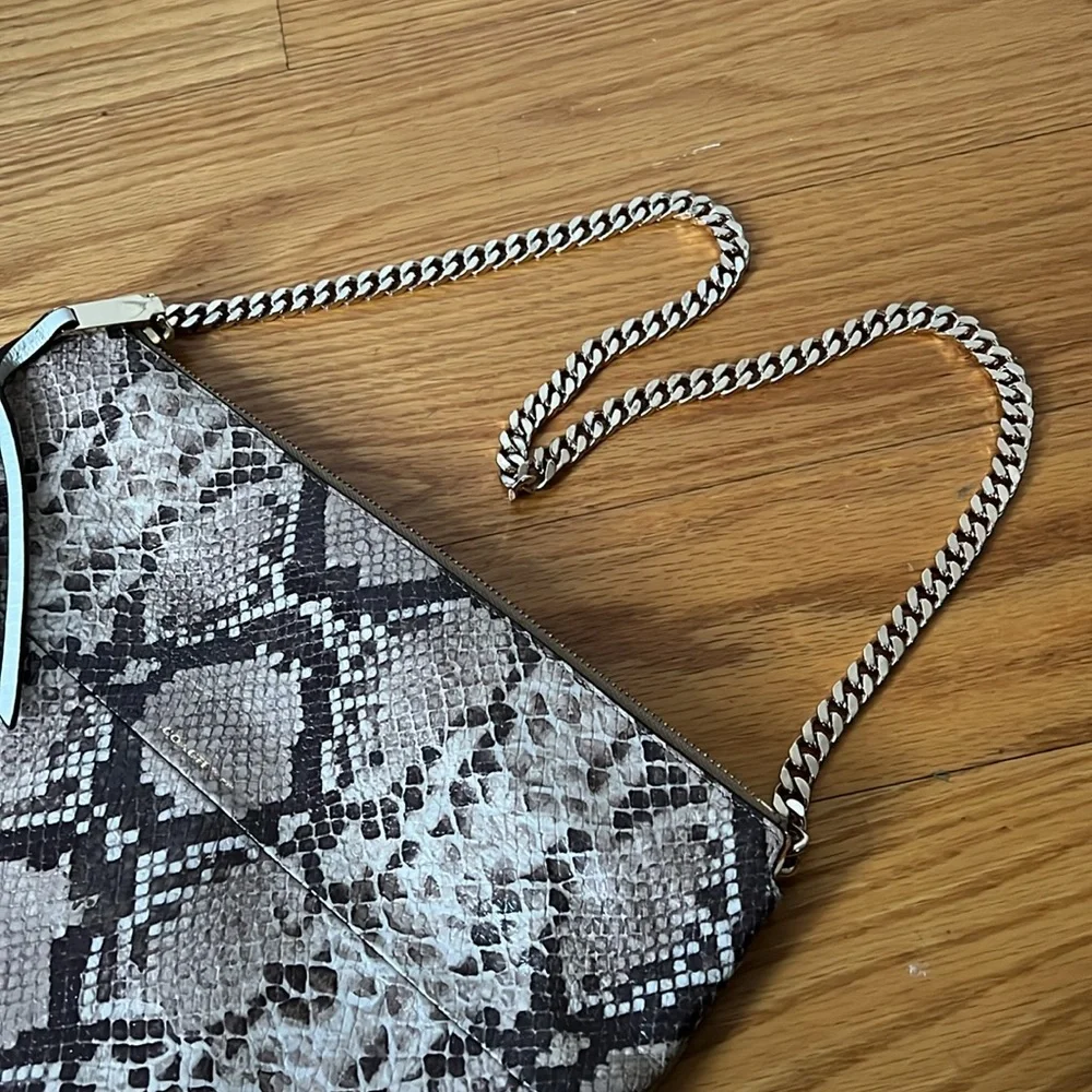 Coach Python Print Shoulder Bag - Picture 2 of 8
